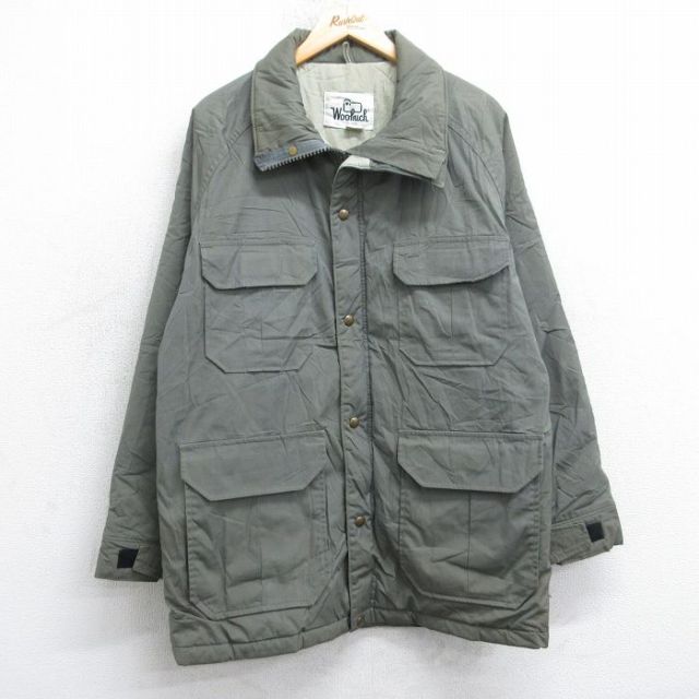 【20%OFF】ウールリッチ 80s マウンテンジャケット ラグラン グリーン M | 古着