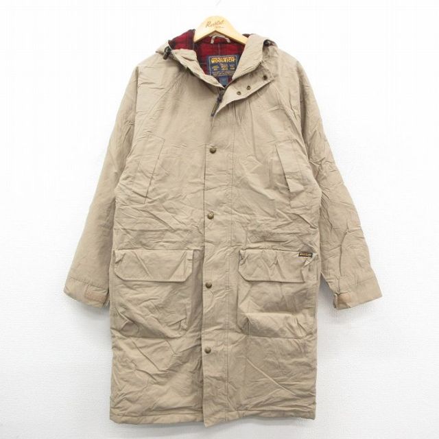 【20%OFF】ウールリッチ ロクヨンクロスラグランコート ベージュ L | 古着