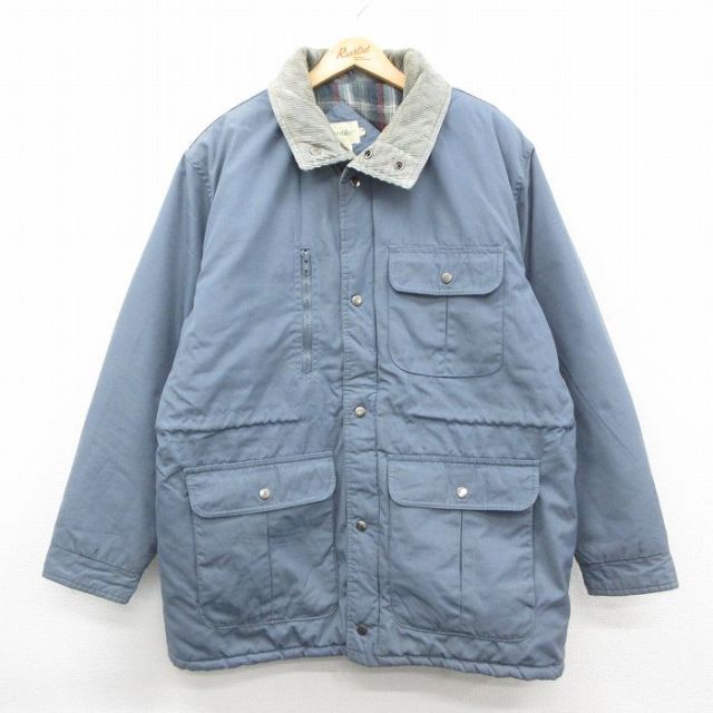 【20%OFF】セントジョンズベイ 90s ジャケット 襟コーデュロイ ネイビー L | 古着