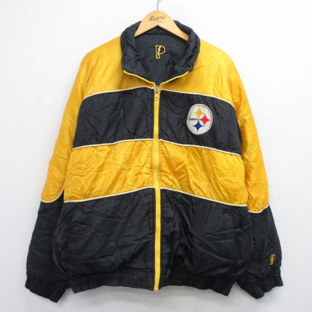 古着通販 XL☆古着 長袖 ナイロン ジャケット メンズ 00年代 00s NFL