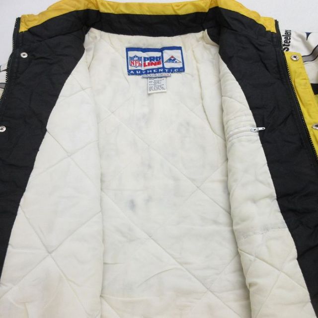 古着通販 XL☆古着 長袖 ナイロン ジャケット メンズ 90年代 90s NFL