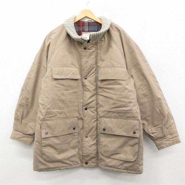 【20%OFF】セントジョンズベイ 90s 長袖ジャケット 内側キルティング ベージュ XL | 古着