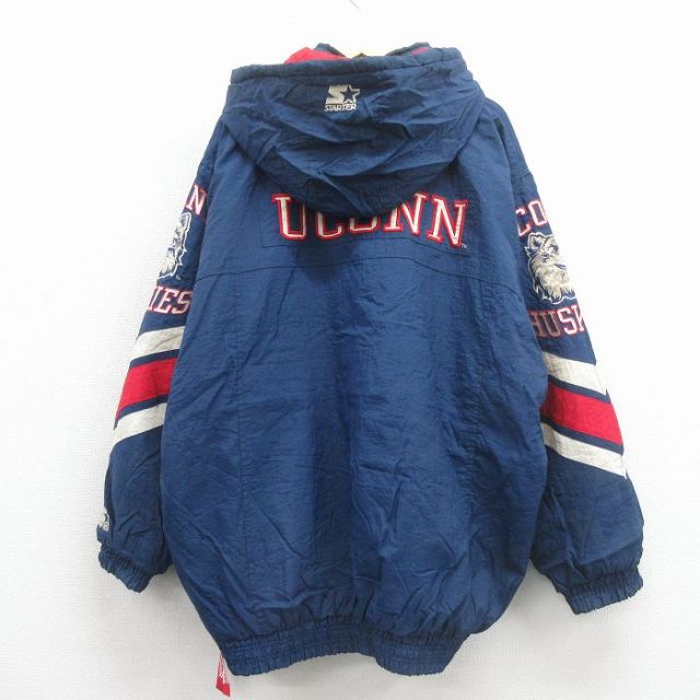 【20%OFF】スターター 90s ナイロンジャケット ユーコンハスカーズ ネイビー XL | 古着