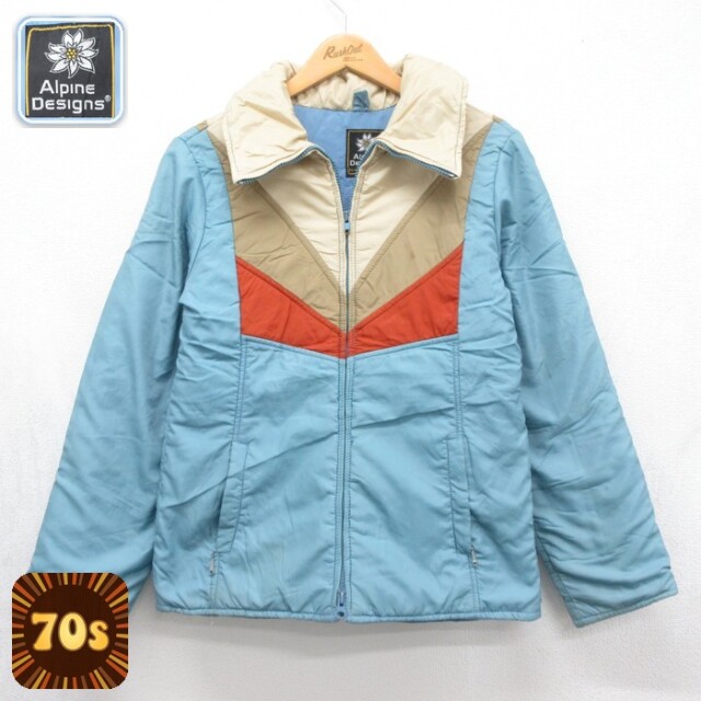 Alpine Designs 70s 長袖ジャケット ライトブルー メンズXS相当 | 古着