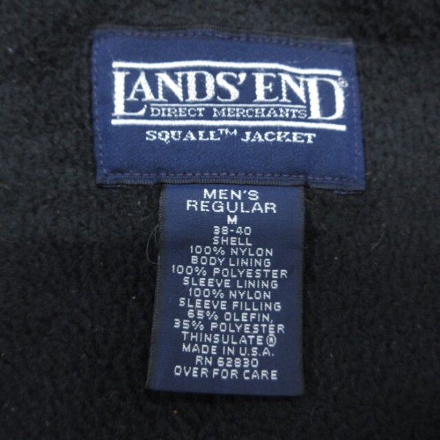 古着通販 L☆古着 LANDS'END ランズエンド 長袖 ジャケット ナイロン