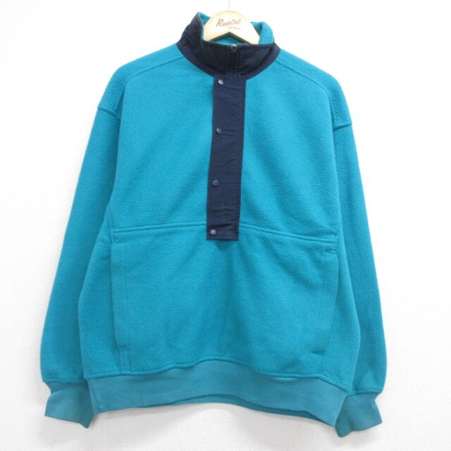 ギャップ 90s 長袖ジャケット フリース グリーン メンズM相当 | 古着