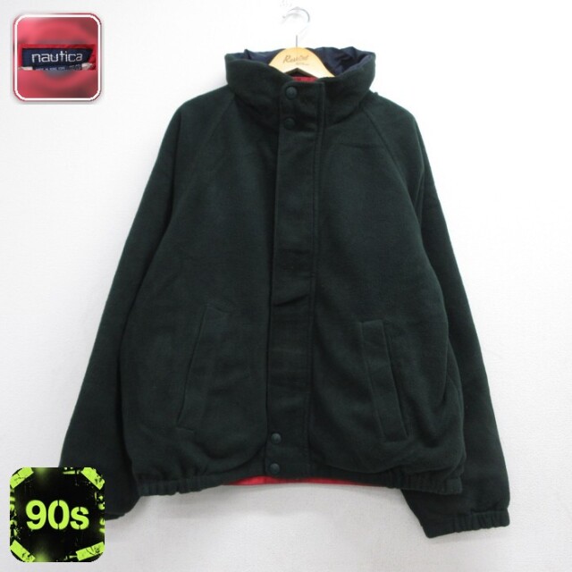 古着通販 XL☆古着 ノーティカ NAUTICA 長袖 ジャケット メンズ 90年代