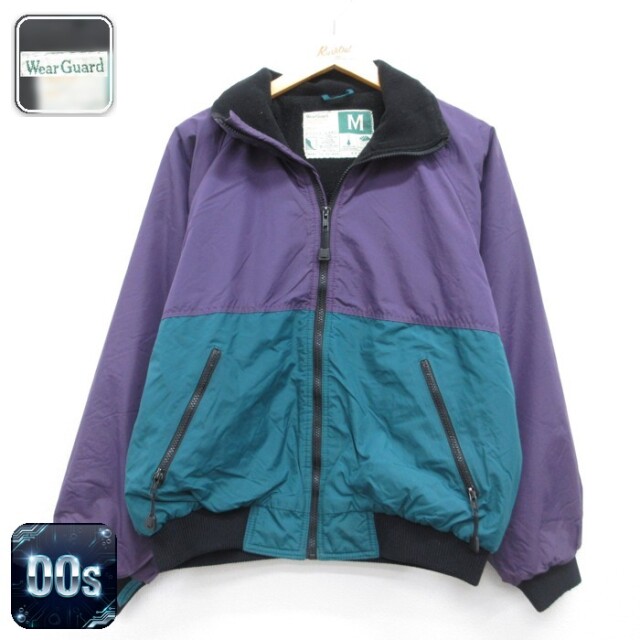 Wear Guard 00s 長袖ジャケット ツートンカラー パープル メンズM相当 | 古着
