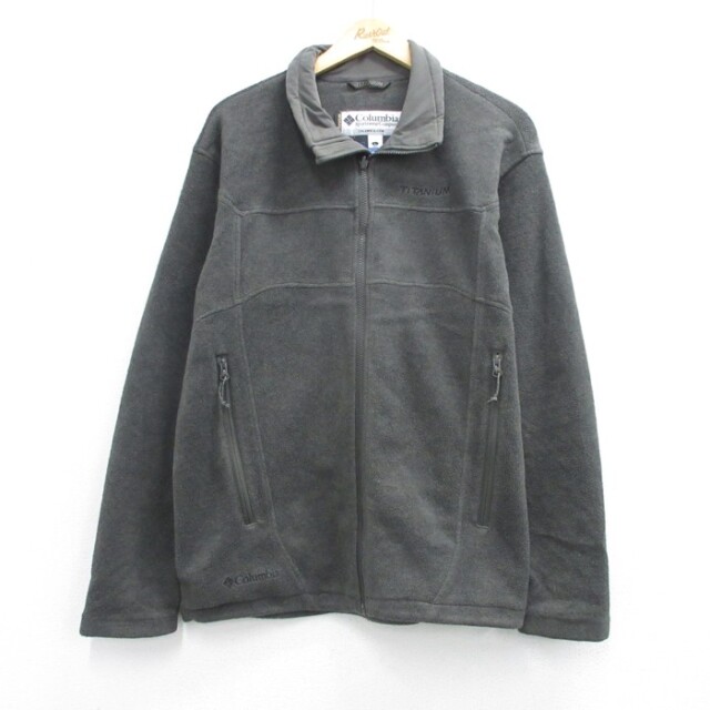 コロンビア 00s フルジップジャケット チタニウム グレー メンズM相当 | 古着