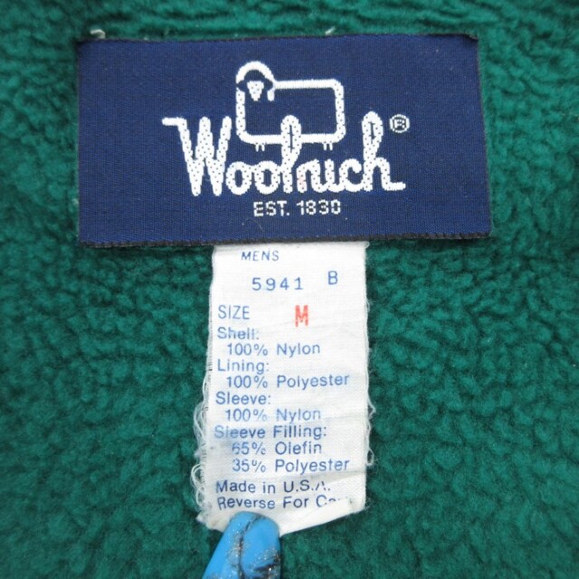 古着通販 L☆古着 ウールリッチ Woolrich 長袖 ジャケット ナイロン