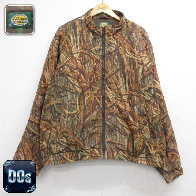 カベラス 00s フルジップジャケット Thinsulate MossyOak ブラウン メンズXL相当 | 古着