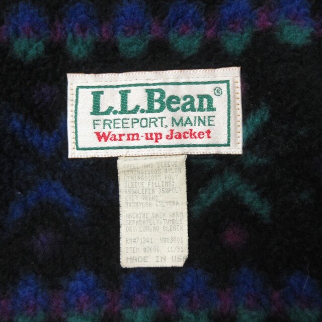 古着通販 XL☆古着 L.L.Bean エルエルビーン 長袖 ジャケット