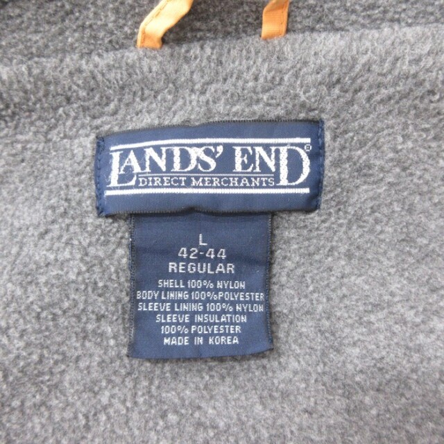 古着通販 XL☆古着 LANDS'END ランズエンド 長袖 ジャケット ナイロン