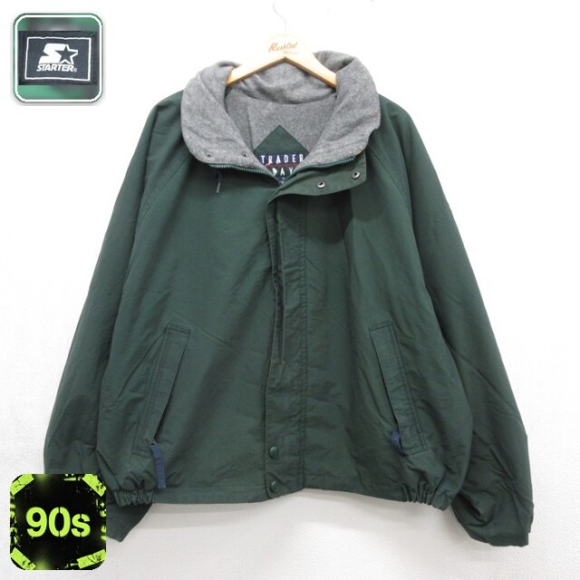 TRADER BAY 長袖 ジャケット 00s グリーン メンズXL相当 | 古着