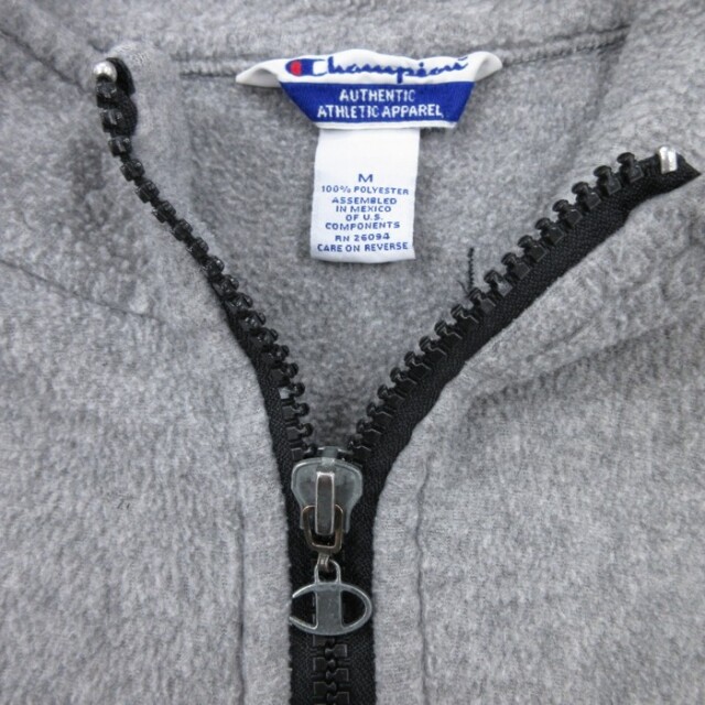 古着通販 M☆古着 チャンピオン Champion 長袖 ジャケット ハーフ