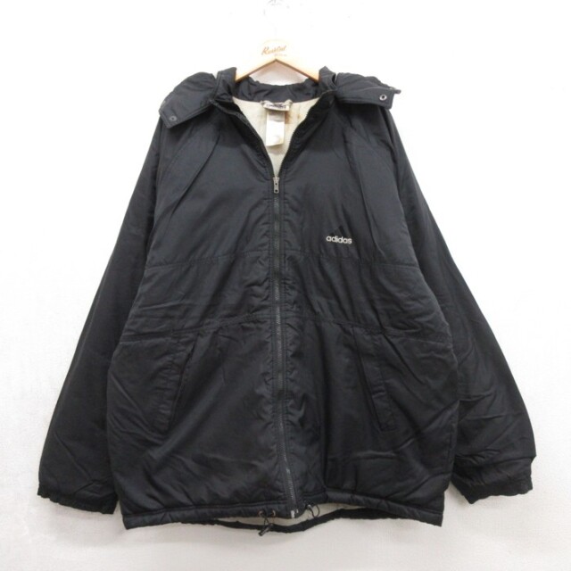 古着通販 XL☆古着 アディダス adidas 長袖 ジャケット ナイロン