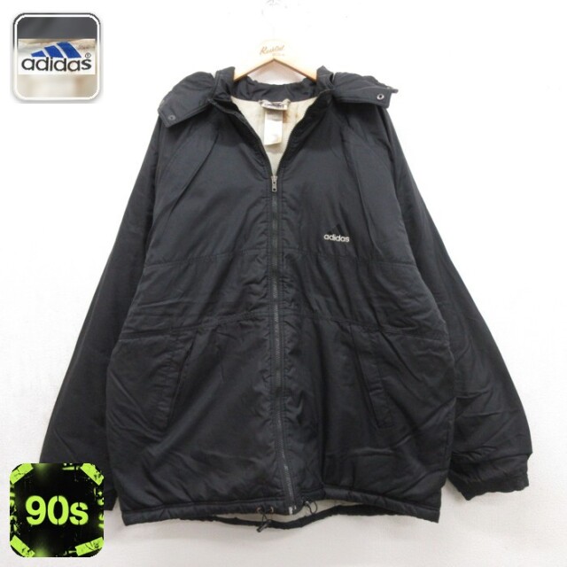 古着通販 XL☆古着 アディダス adidas 長袖 ジャケット ナイロン