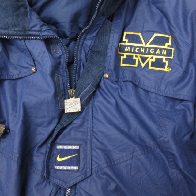 古着通販 XL☆古着 ナイキ NIKE 長袖 ジャケット ナイロン メンズ 90