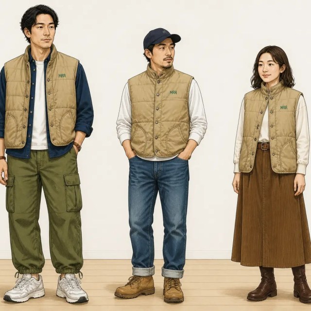 古着通販 M☆古着 ARAMIS DEVIN ナイロン メンズ 80年代 80s ベスト