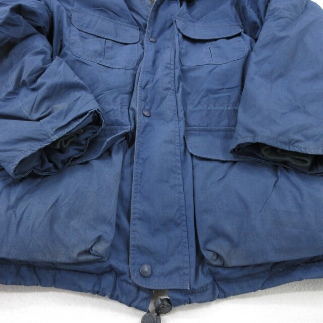 【即決のみ】Eddie Bauer 80sダウンジャケット L ネイビー 古着通販 XL☆古着 Eddie Bauer エディーバウアー 長袖 ジャケット
