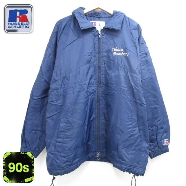 ラッセル 90s ジャケット ネイビー メンズXL相当 | 古着