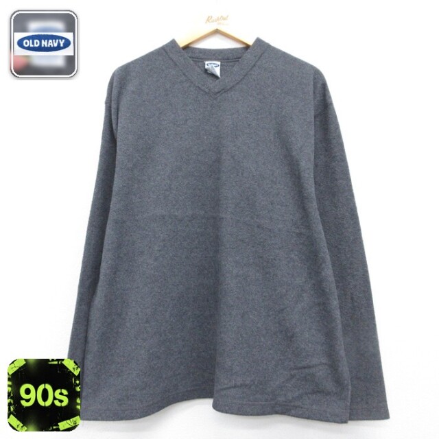 古着通販 L☆古着 オールドネイビー OLD NAVY 長袖 メンズ 00年代 00s