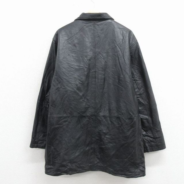 古着通販 XL☆古着 ウィルソン 長袖 レザー ジャケット コート メンズ