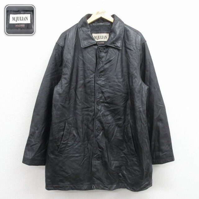 古着通販 XL☆古着 セントジョンズベイ St.John's Bay 長袖 レザー
