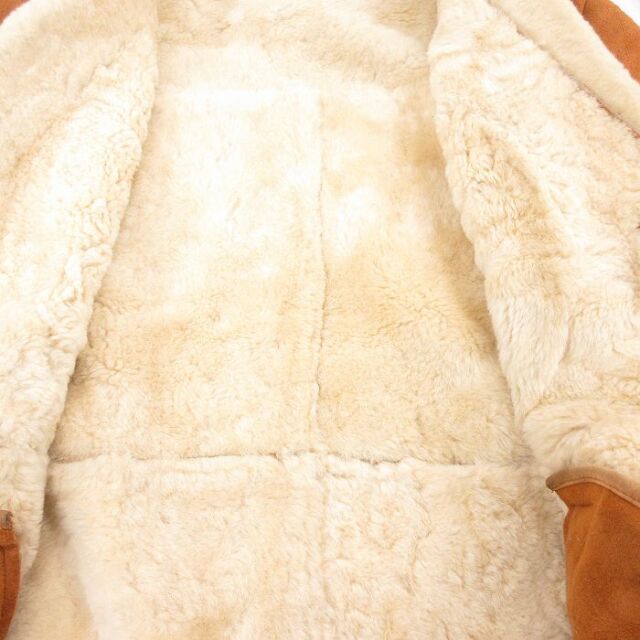 古着通販 L☆古着 マルボロ 長袖 スエード ムートン ジャケット メンズ