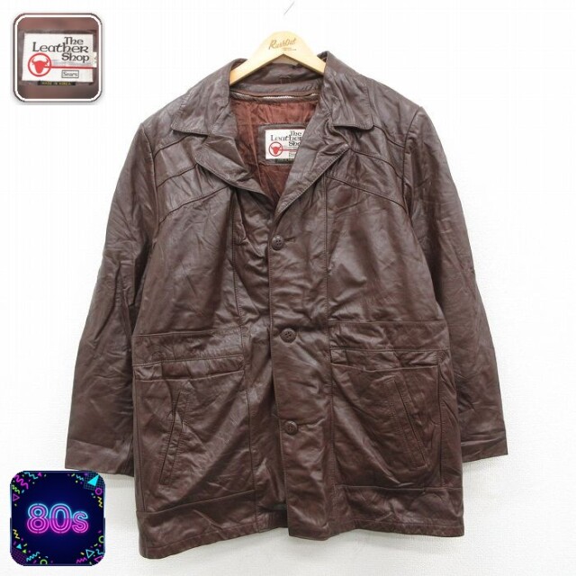 XL古着 セントジョンズベイ　レザージャケット00s St.John's Bay 古着通販 XL☆古着 セントジョンズベイ St.John's Bay 長袖 レザー