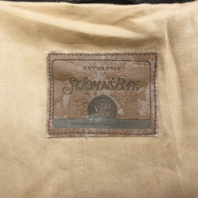 古着通販 XL☆古着 セントジョンズベイ St.John&Bay 長袖 レザー