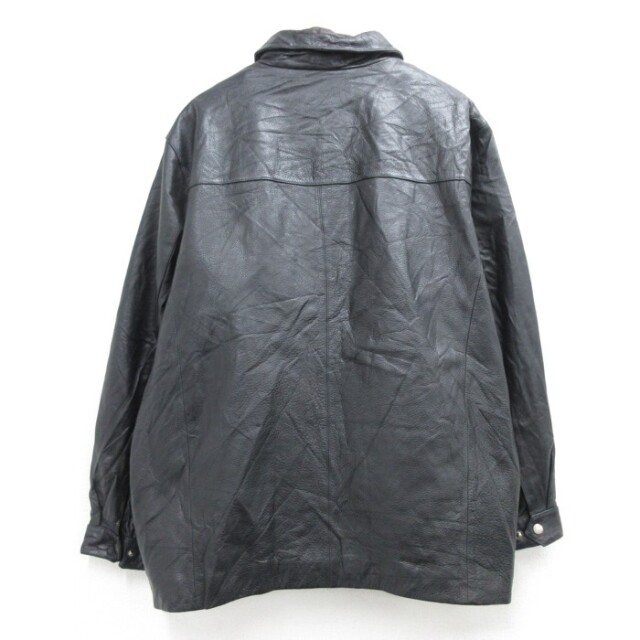 古着通販 XL☆古着 セントジョンズベイ St.John's Bay 長袖 レザー
