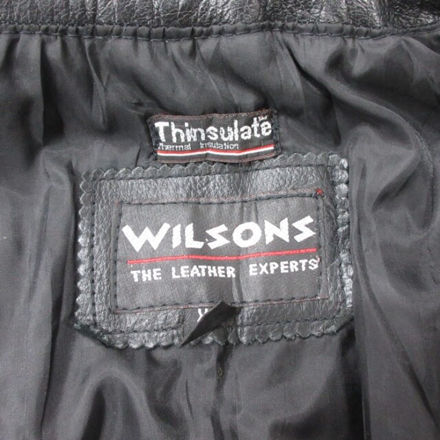 古着通販 XL☆古着 ウィルソンズ WILSONS 長袖 レザー ジャケット