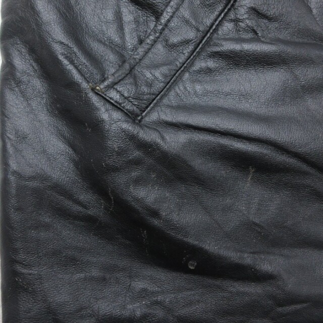 古着通販 XL☆古着 Andrew Klein 長袖 レザー ジャケット メンズ 90