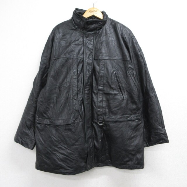 古着通販 XL☆古着 ウィルソン Wilsons 長袖 レザー ジャケット メンズ
