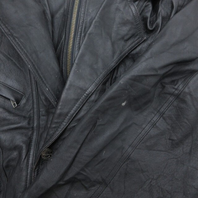 古着通販 XL☆古着 ウィルソン WILSONS 長袖 レザー ジャケット メンズ