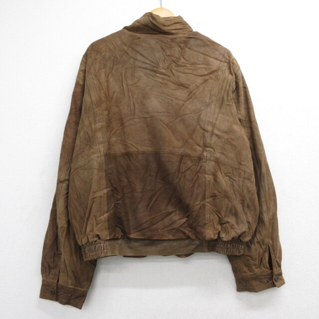 古着通販 XL☆古着 Wilsons Leather 長袖 レザー ジャケット メンズ 90