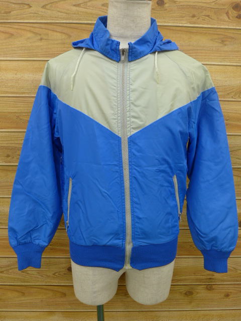 SALE】S☆古着ビンテージナイロンジャケット70年代NIKEナイキオレンジ 