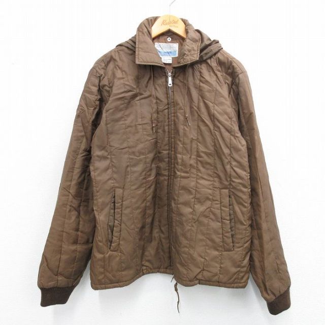 【50%OFF】シアーズ 80s ナイロンジャケット ブラウン M | 古着