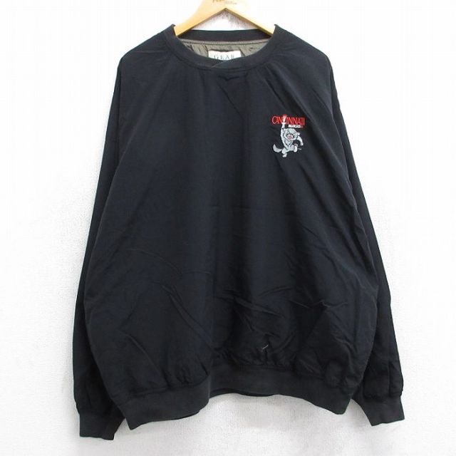 シンシナティベアキャッツ 00s ナイロンジャケット ブラック XL | 古着