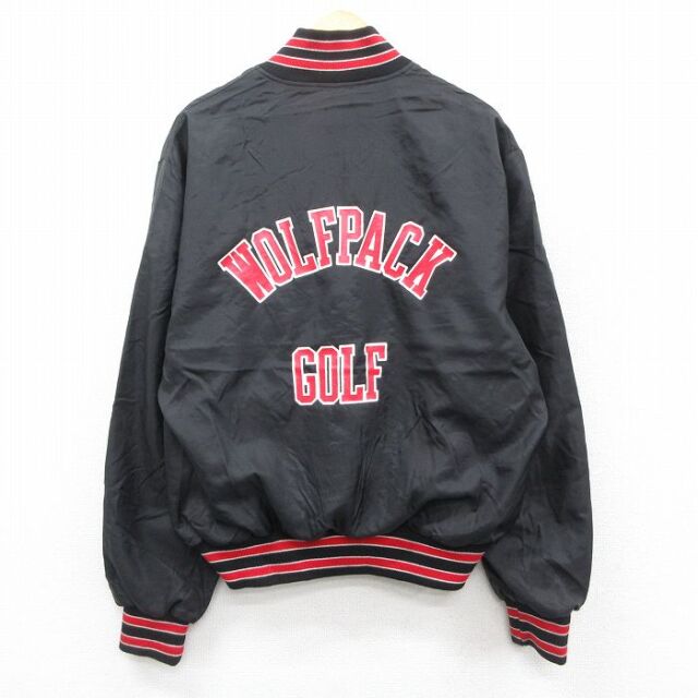 【50%OFF】ホロウェイ 90s ハーフジップナイロンジャケット WOLFPACK ブラック XL | 古着