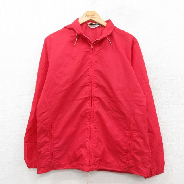 【50%OFF】エルエルビーン 70s ナイロンジャケット レッド M | 古着