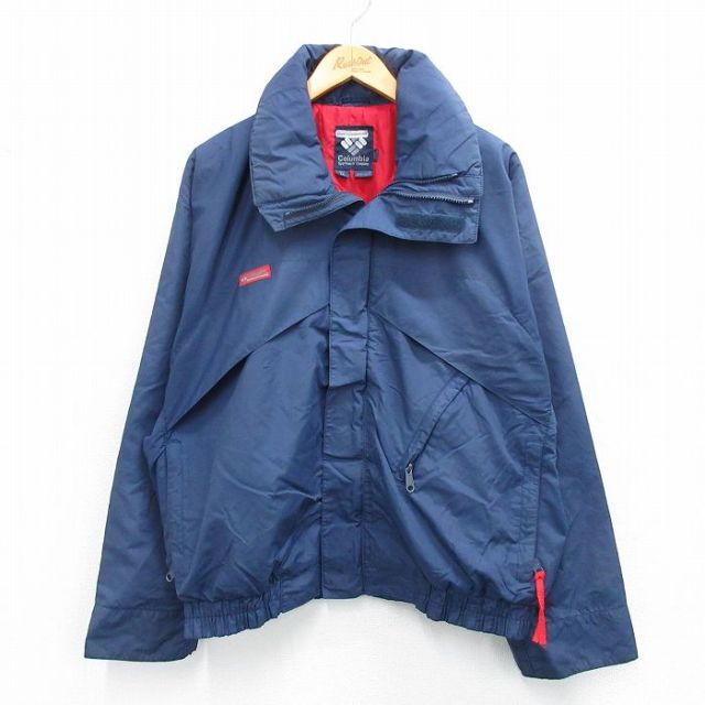 【50%OFF】コロンビア 90s ナイロンジャケット ウィリバード ネイビー XL | 古着