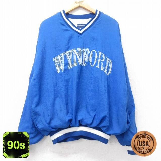ホロウェイ 90s ナイロンジャケット WYNFORD ブルー XL | 古着