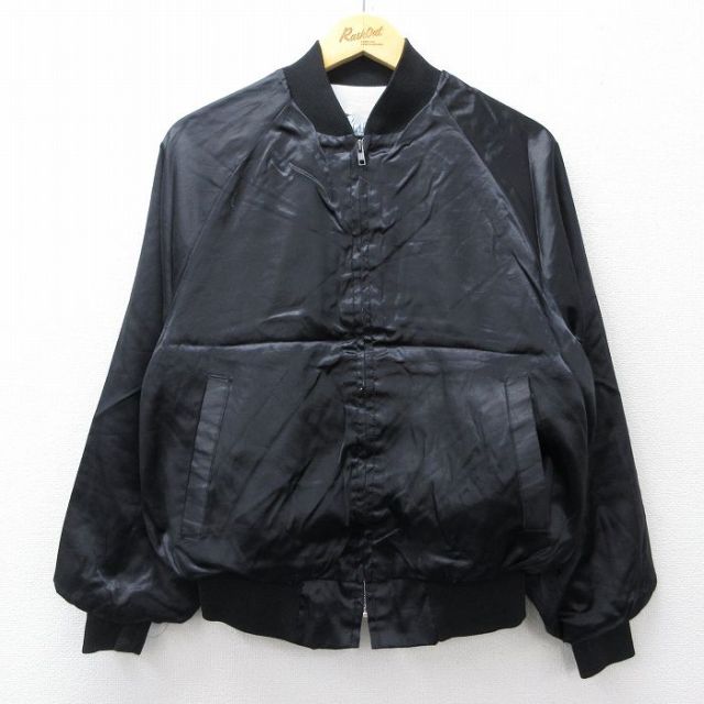 【50%OFF】キングルイ 90s ラグランナイロンジャケット ブラック M | 古着