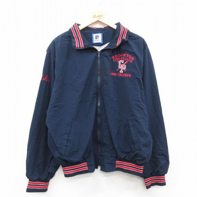 【50%OFF】CP 90s ナイロンジャケット 内側メッシュ ネイビー XL | 古着