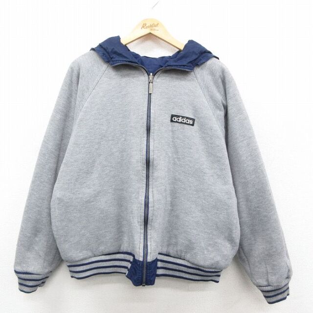 古着通販 L☆古着 アディダス adidas 長袖 ナイロン ジャケット
