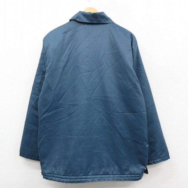 古着通販 L☆古着 長袖 ナイロン ジャケット メンズ 80年代 80s Husky