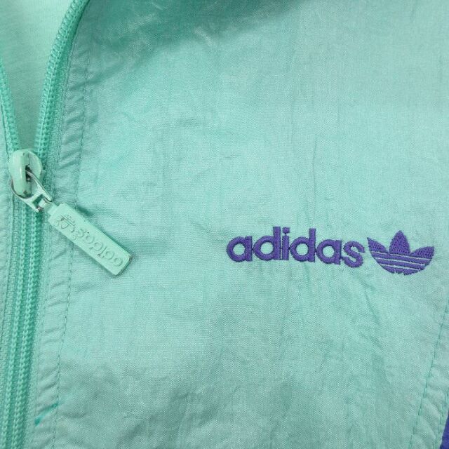 古着通販 XL☆古着 アディダス adidas 長袖 ナイロン ジャケット