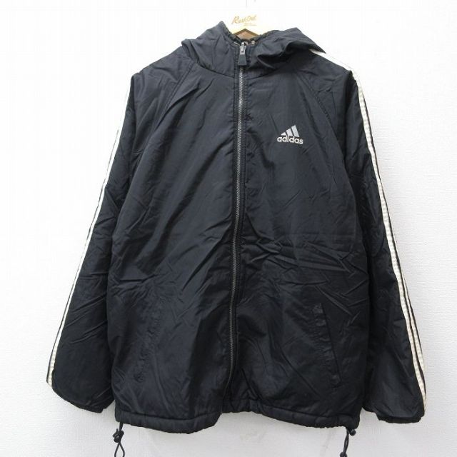 古着通販 L☆古着 アディダス adidas 長袖 ナイロン ジャケット